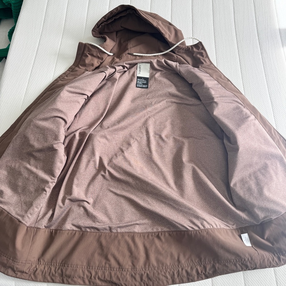 Vuori Elijo Rain Jacket Brown Clove - Picture 5 of 8